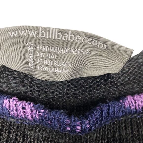 Bill Baber Long Sleeve Knot Top Scottish Knitwear Sweater size Medium - Picture 4 of 5